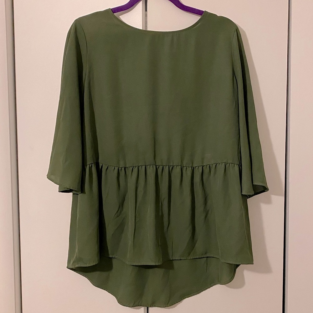 Green shirt